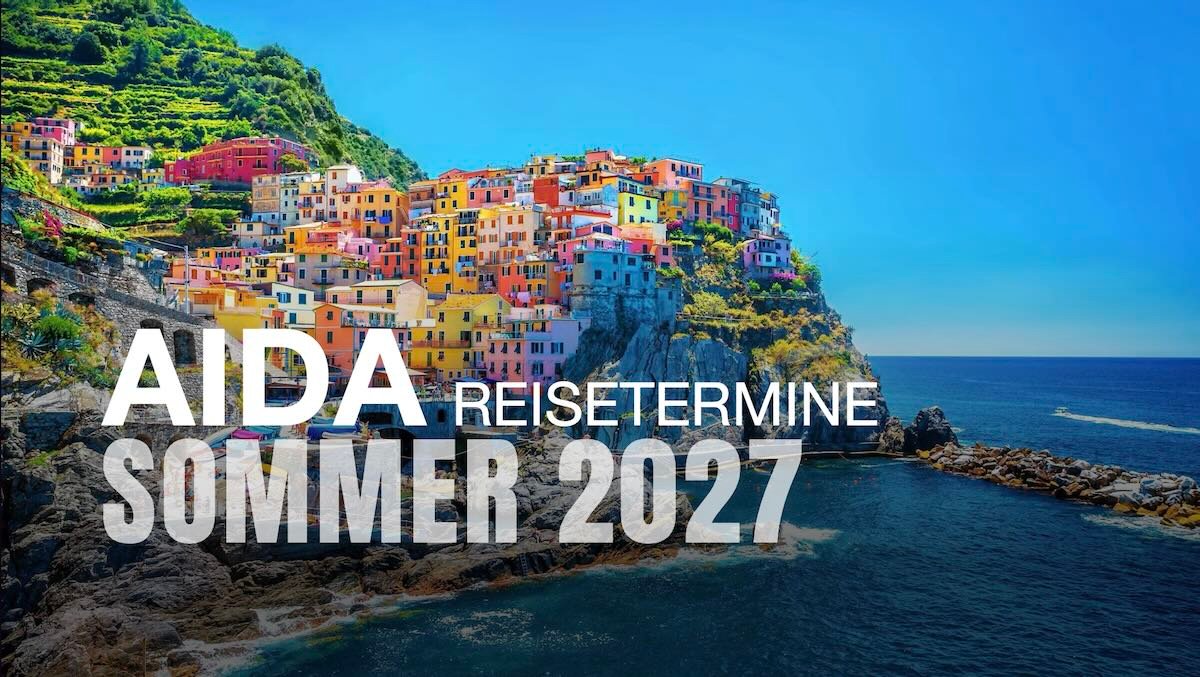 aida cruises routen sommer 2027 kachel