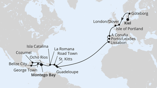 aida-cruises-von-kiel-nach-jamaika-2024